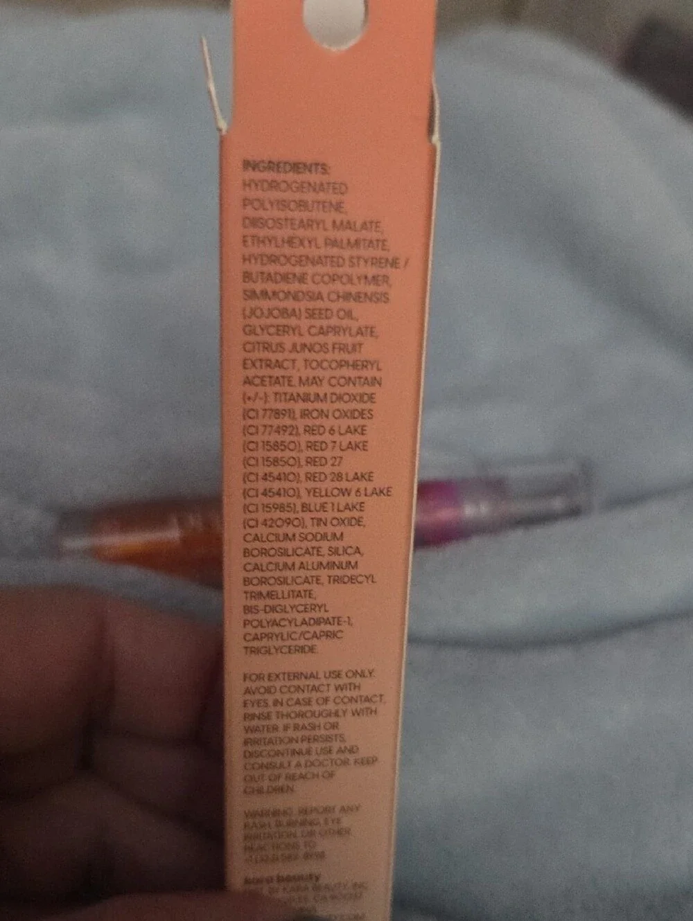 Color-Changing Lip Oil —Orange Shade PH Glow NWOT